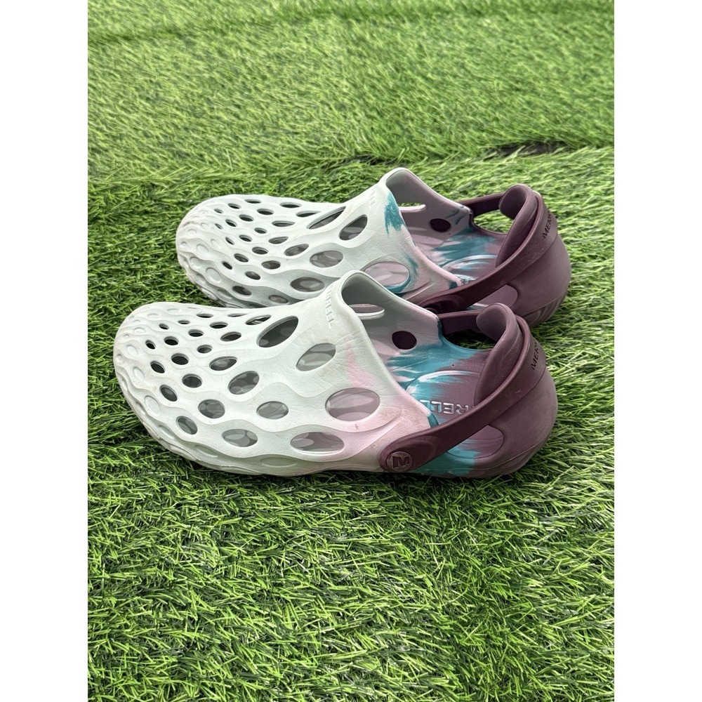 Merrell Hydro Moc Water Shoes Light Blue Purple Ombre Mesh Men's 5.5 Women's 7